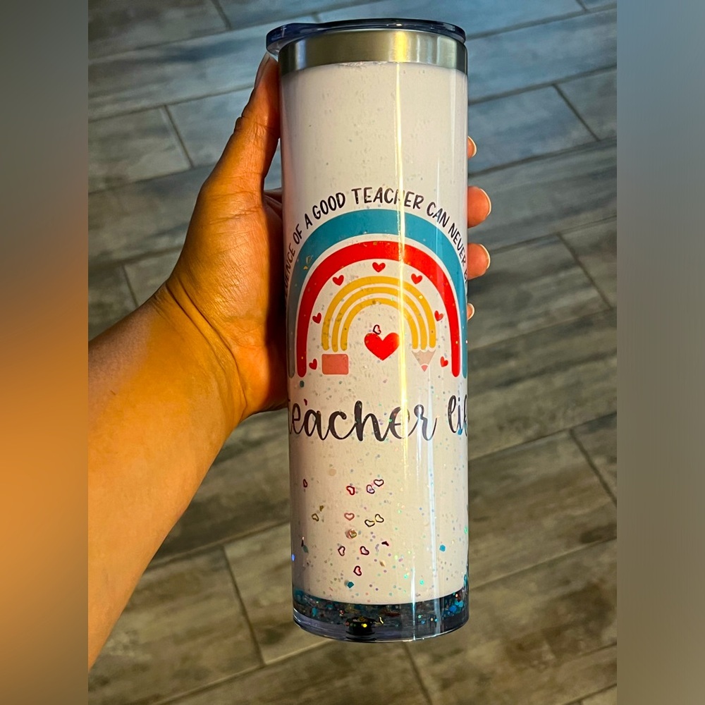 Snow globe tumbler